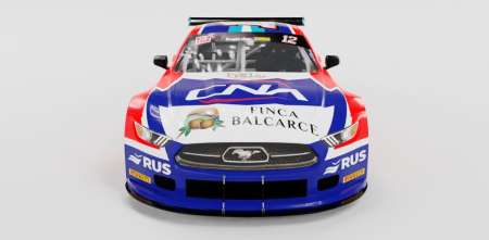 Así será el Mustang de Ciantini para su debut en Estados Unidos