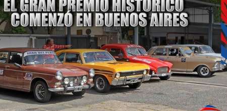 Los detalles del inicio del Gran Premio Argentino Histórico