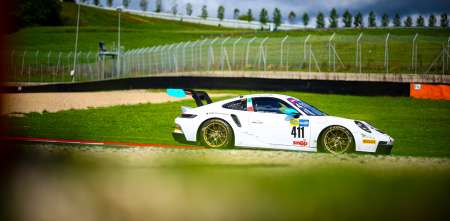 GT Italiano: Nano López y Matías Russo giraron en el viernes de Mugello