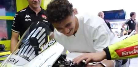 F1: ¡Espectador de lujo! Lando Norris, presente en Misano para ver MotoGP