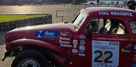 Gran Premio Histórico: Mariano e Ignacio Cortes dominaron la primera etapa entre Buenos Aires y Goya