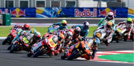 Moto3: Perrone finalizó 6° tras un toque que lo dejó fuera de la pelea en San Marino