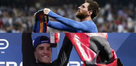 MotoGP: ¡A lo Messi! El festejo de Marc Márquez luego de su triunfo en San Marino