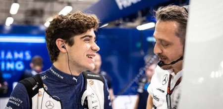 F1: así fue el festejo de Colapinto tras su histórico avance a Q3 en Azerbaiyán