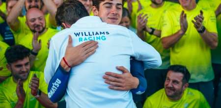 F1: el nostálgico posteo de Williams que recuerda los puntos de Colapinto en Bakú