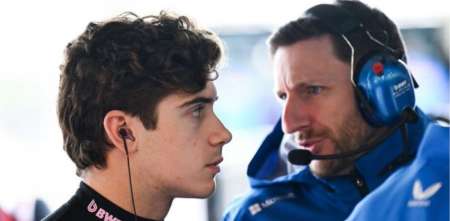 F1: Colapinto se mostró disconforme con un aspecto particular del Alpine en la FP2 de Bakú