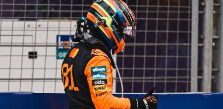 F1: Piastri habló de su accidente en el GP de Azerbaiyán: "Hubo demasiados errores"