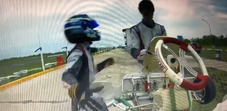 El inédito video entre Colapinto y Varrone cuando corrían en karting