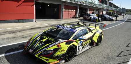 GT Italiano: buen viernes para Franco Girolami y "Nano" López en Imola