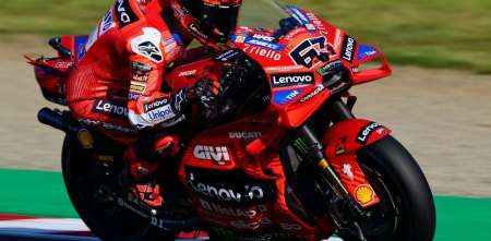 MotoGP: Pecco Bagnaia hizo la pole position en el GP de Japón