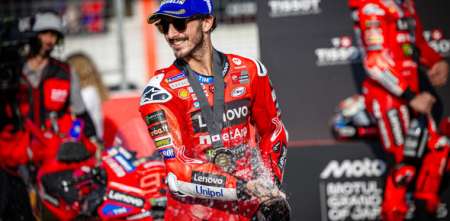 MotoGP: Pecco Bagnaia obtuvo una cómoda victoria en la Carrera Sprint del GP de Japón