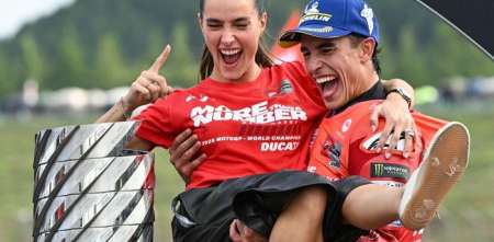 MotoGP: el emocionante festejo de la familia Márquez en Japón