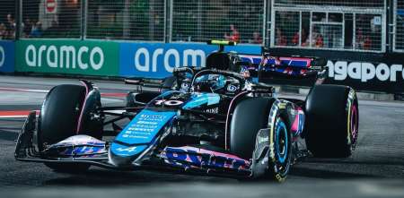 F1: ¿Cómo le fue a Alpine en el GP de Singapur en 2024?
