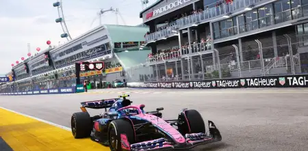 F1: ¿Cómo le fue a Colapinto en la FP2 del GP de Singapur?