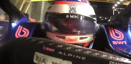 F1: así reaccionó Colapinto al enterarse que no pasó a Q2 en Singapur