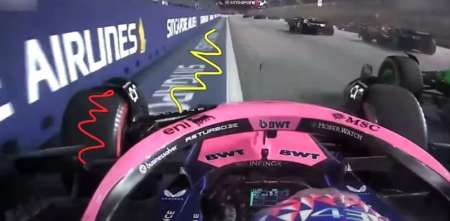F1: la dificultad extra que tuvo Colapinto durante la largada en Singapur y nadie menciona