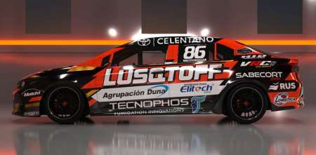 TN APAT: el Ale Bucci Racing presentó cómo lucirá el Corolla con el que debutará Agustín Canapino
