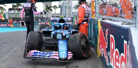 F1: Ocon reveló las secuelas que tuvo tras su violento accidente en Miami: “Me desplomé en la ducha”