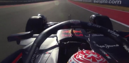 F1: así fue la vuelta rápida que le dio la pole a Verstappen para la Sprint en Austin