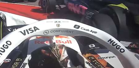 F1: ¡Desde adentro! El toque de Hadjar que arruinó la Sprint de Colapinto