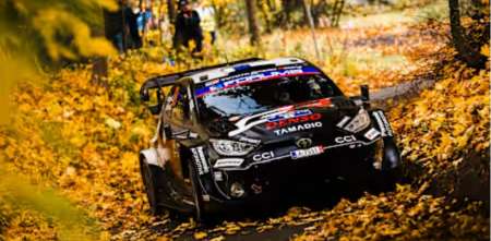 WRC: Rovanperä aprovechó un choque de Ogier para quedar como líder tras el sábado en Europa Central
