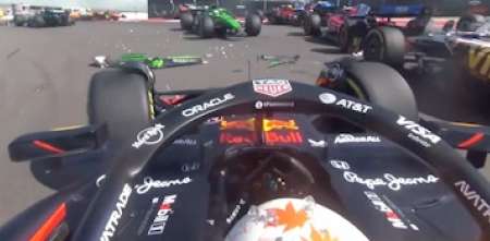 F1: ¡Excepcional! Así fue la largada de Tsunoda en el Sprint en la cual avanzó 11 posiciones en Austin