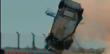 ¡Durísimo! Brutal vuelco durante una carrera en el autódromo de La Pampa