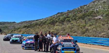 Balcarce: giraron cuatro TC Pick up en un paso hacia la puesta en valor del autódromo.