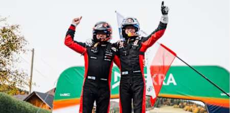 WRC: Rovanperä ganó en Europa Central y Toyota obtuvo su quinto título consecutivo