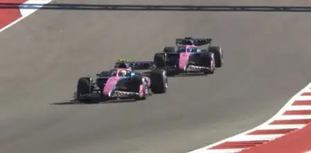 F1: el detalle que pasó desapercibido en la maniobra entre Colapinto y Gasly en Austin
