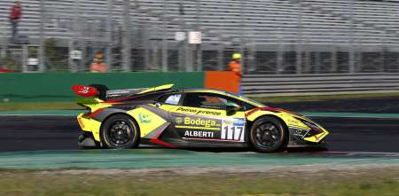 GT Italiano: Nano López y Franco Girolami comenzaron con la última fecha del torneo Sprint en Monza