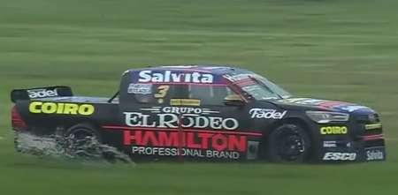 TC Pick Up: la lluvia le jugó una mala pasada a Werner y perdió el liderato de la Copa