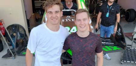 Joshua Dürksen halagó a Varrone tras confirmarse su llegada a la F2: “Es un gran talento y será un placer compartir pista”