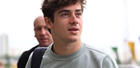 F1: ¡Hola Franco! Colapinto llegó al paddock de Interlagos