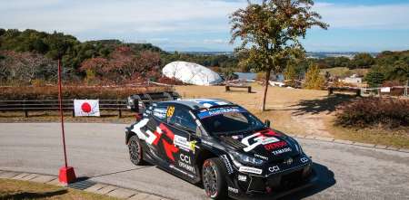 WRC: Kalle Rovanperä arrancó adelante en la apertura del Rally de Japón