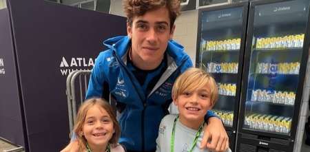 F1: Norberto Fontana está con su familia en el GP de Brasil y sus hijos conocieron a Franco Colapinto