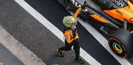 F1: Norris, tras quedarse con la pole para el Sprint: “Estoy contento, fue difícil, pero me salieron las cosas”