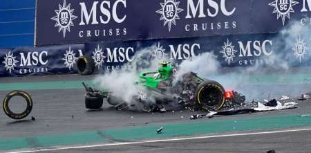 F1: ¡Asustó a todos! El fortísimo golpe de Bortoleto en la Sprint de Brasil