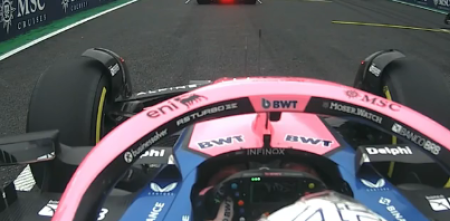 F1: ¡A bordo! Así fue la largada de Colapinto en el GP de Brasil