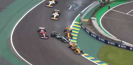 F1: el exceso de Oscar Piastri que le valió una sanción en el Gran Premio de Brasil