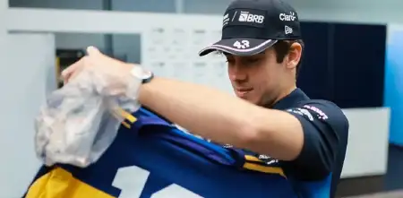 Franco Colapinto vaticinó el resultado del Superclásico: "Con un 2-0 estoy contento"