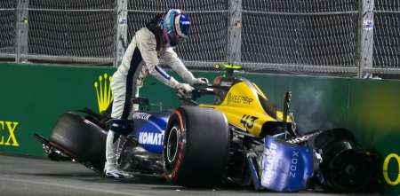 F1: Colapinto y su última vez en Las Vegas: el golpe de 50G, el trabajo contrarreloj de Williams y la remontada desde boxes