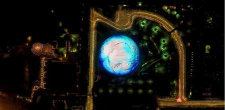 F1: la Esfera ya se prepara para el Gran Premio de Las Vegas