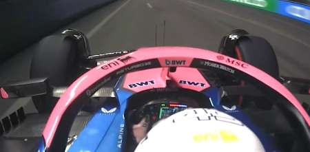 F1: Colapinto buscó las referencias para empezar a progresar en el Gran Premio de Las Vegas