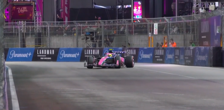 F1: la providencial salvada de Colapinto cuando hacía una vuelta rápida en el Gran Premio de Las Vegas