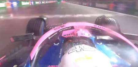 F1: así fue la vuelta de Colapinto que le dio el pase a Q2 en Las Vegas