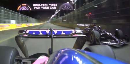 F1: ¡Firme! La increíble defensa de Colapinto ante el ataque de Albon en el GP de Las Vegas