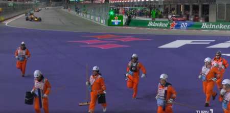 F1: la peligrosa imagen que generó fuertes críticas para el GP de Las Vegas