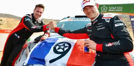 WRC: Sébastien Ogier obtuvo su noveno título mundial en Arabia Saudita e igualó a Loeb