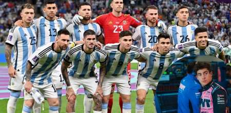 F1: el jugador de la Scaloneta que eligió a Colapinto como el próximo campeón